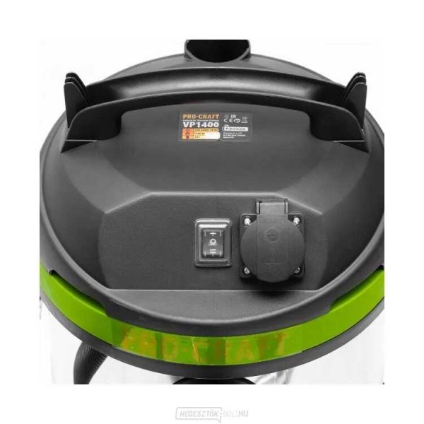 Prokraft VP1400 Ipari száraz és nedves porszívó , 1400 W - Image 3