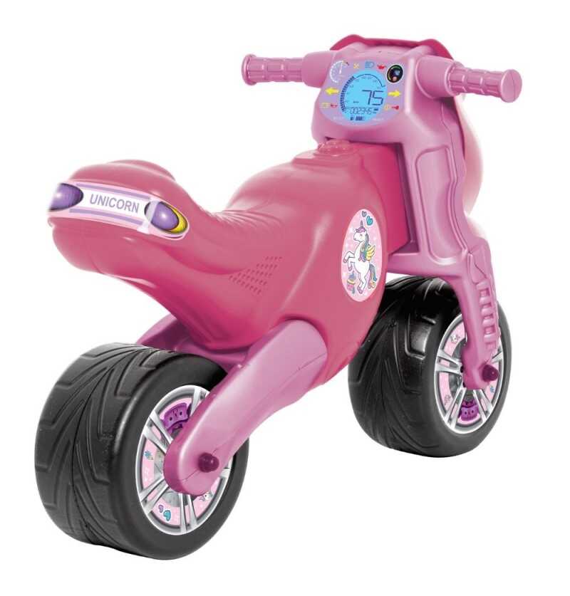 Unikornis 2 kerekű gyerek rózsaszín cross motor , 8 -as méret - Image 3