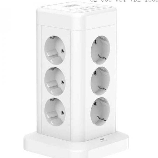 Winnig Star 12-es elosztó torony , 4 db usb bemenettel , 3 m