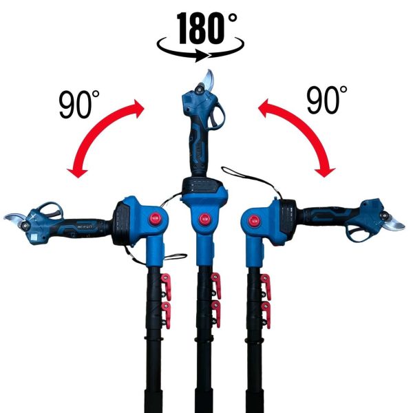 Kimiyo Teleszkópos Metszőolló 2db 88V akkuval, magassági ágvágó - Image 2