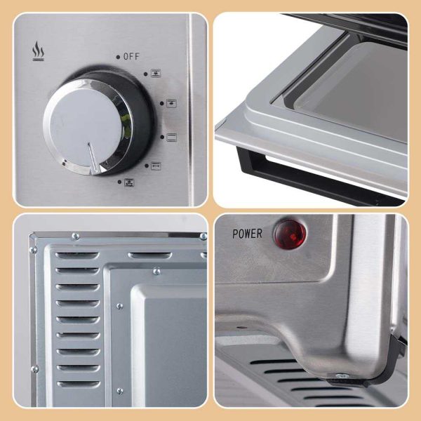 WINNING STAR ST-9854 Elektromos Sütő, 45L, 1600W, Grill Funkció - Image 2