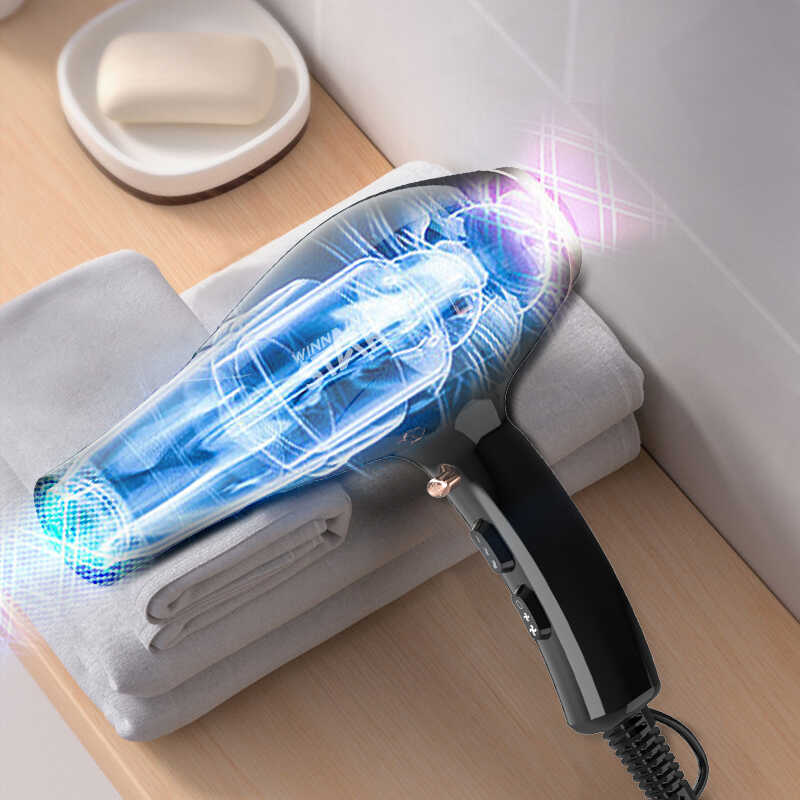 WINNING STAR ST-5706 Profi Hajszárító, 2000W, 3 Hő- és 2 Sebességfokozat, Koncentrátorral - Image 2