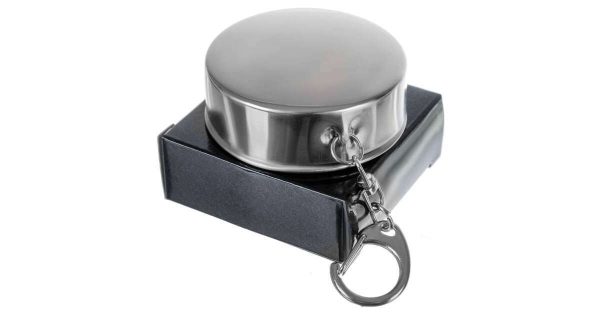 2in1 összecsukható, mini pohár és kulcstartó – max 80 ml - Image 5