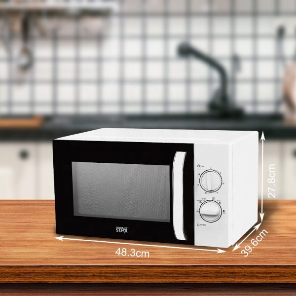 WINNING STAR ST-9623 Mikrohullámú Sütő, 25L, 800W, Mechanikus Vezérlés - Image 3