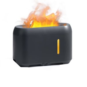 KJR-191 Aroma diffúzor, elektromos párologtató,14 W, láng szimuláló, távirányítóval