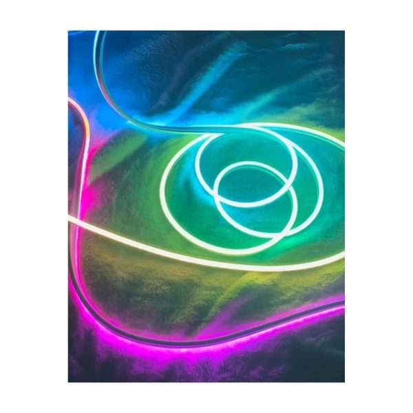 MDX-19 LED NEON RGB vágható szalag, telefonos applikációval és távirányítóval, élő zene követéssel - Image 4