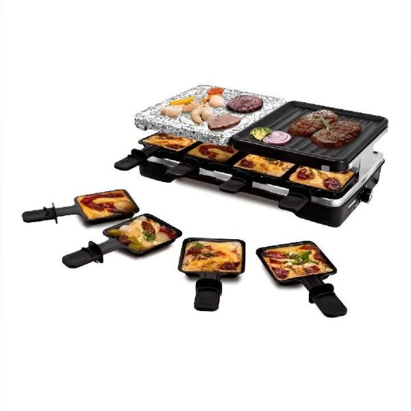 RAF R.5425 Többfunkciós Asztali Grill és Raclette Sütő, 1500W, Tapadásmentes Felülettel - Image 3