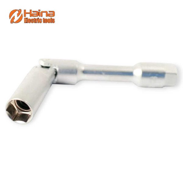 Haina HA-2674 – 6 db-os csuklós gyertyakulcs készlet, CrV acél, 3/8" hajtással - Image 3