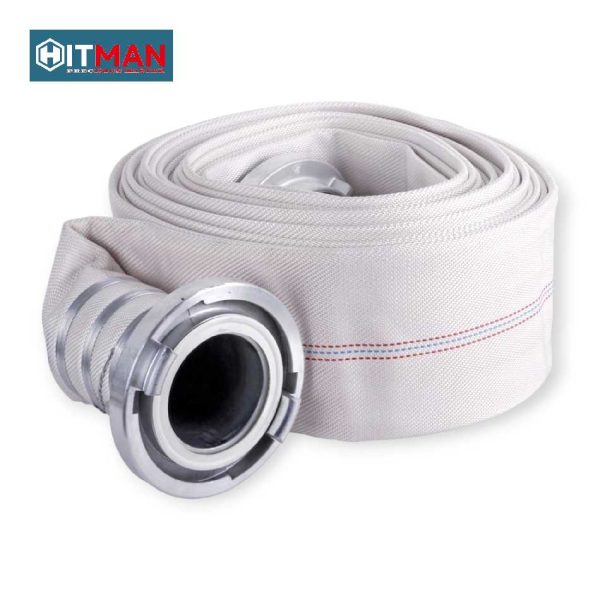 Hitman HT-6897 Tűzoltó Tömlő 2" x 20 m – Időjárásálló Gumi Belsővel, Rozsdamentes Bilincsekkel - Image 7