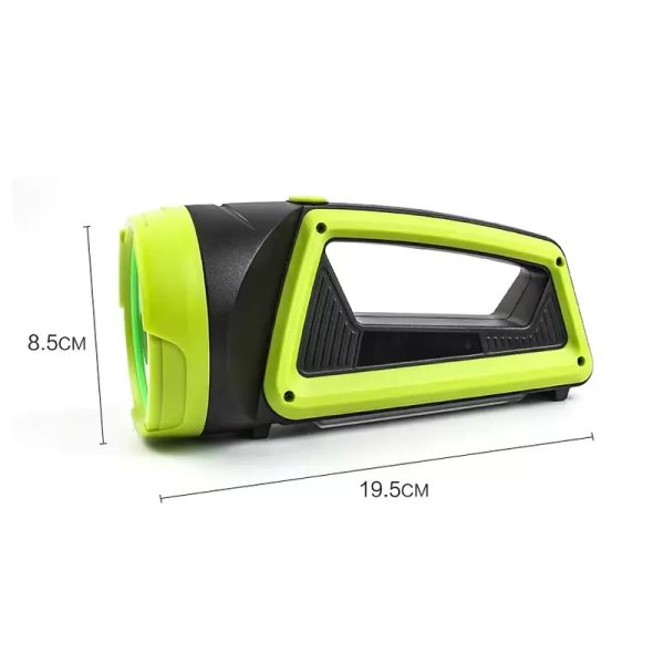 Henyue T856C Zseblámpa és powerbank 3600mAh akku állapot mutató LCD - Image 3