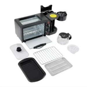 3 az 1-ben multifunkciós reggeliző állomás sütővel,kávéfőzővel