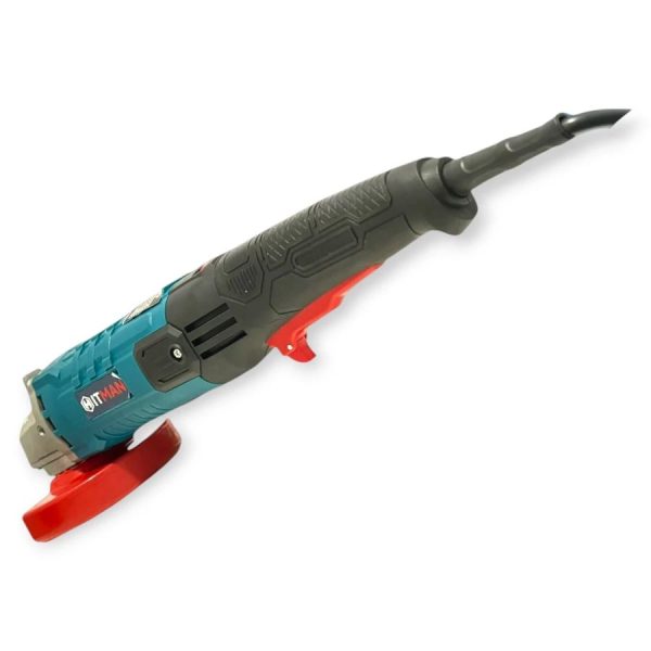 Hitman HT-AG125X Fordulatszám szabályzós Flex, 1250W 125mm sarokcsiszoló - Image 11
