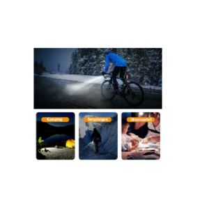 LED Kerékpárlámpa fehér fényű