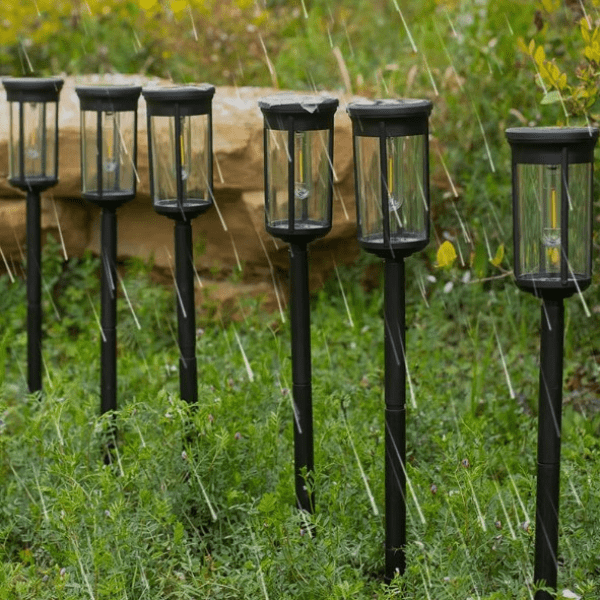 Napelemes leszúrható kerti fáklyalámpa - Image 5