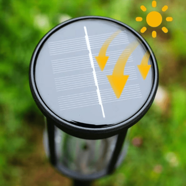 Napelemes leszúrható kerti fáklyalámpa - Image 6