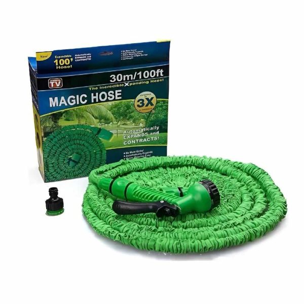 Magic Hose Flexibilis Locsolótömlő, csavarodásmentes, kihúzhatró 7 funkciós locsolófejjel - Image 9