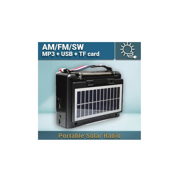 Napelemes rádió és zseblámpa RD-310 UBT - Image 2