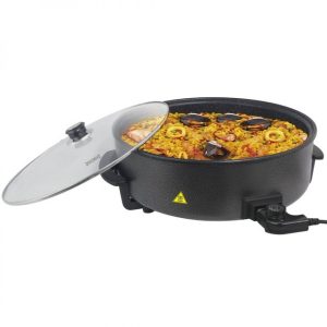 Royalty Line Multifunkcionális hordozható elektromos serpenyő , 42 cm , 1500 W , PP-18214