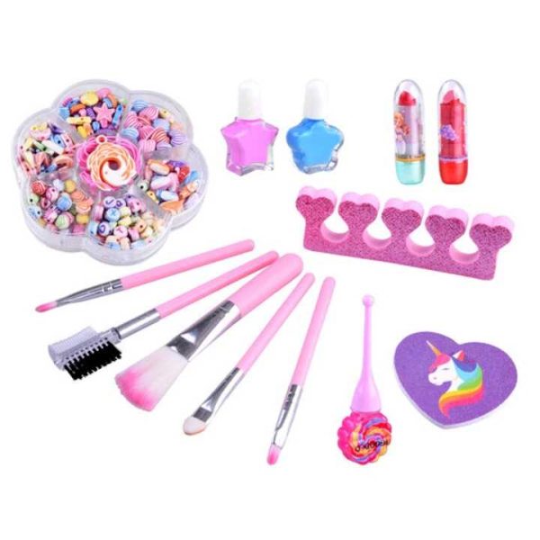 Makeup Box kislányoknak rengeteg sminkkel és gyöngyökkel - Image 3