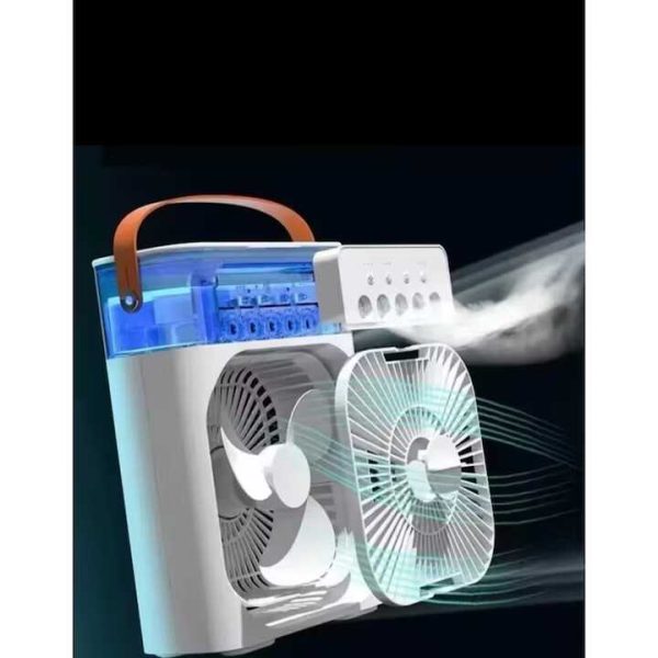3 az 1-ben hordozható ventilátor , hűt , párásít és világít - Image 3