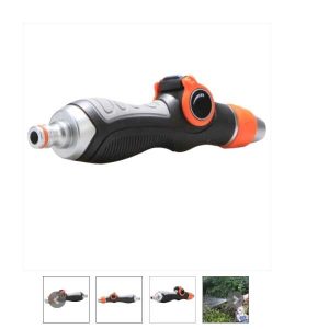 Kerti locsolófej /szoró pisztoly , praktikus hüvelykujj nyomószeleppel