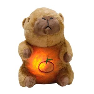 Szunyókáló plüss Cabybara , lélegző , lágy dallamok és fények - igazi alvótárs