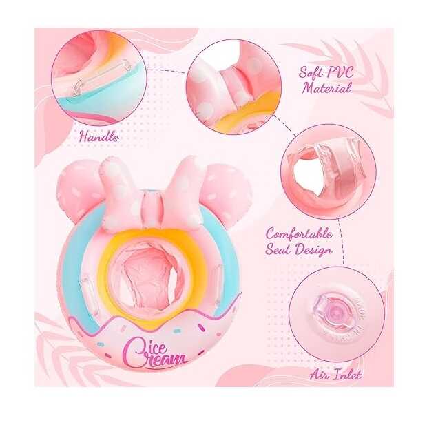 Minnie masnis beleülős úszógumi gyermekeknek 3 éves korig - Image 3