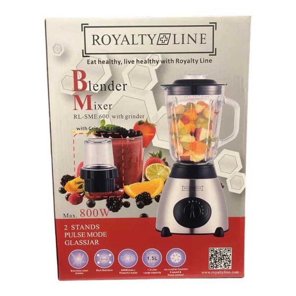 Royalty line RL-SME 600 Turmix és daráló, 800W , 1,5L kapacitás - Image 2