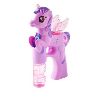 Unikoris buborékfújó , zene és fény hatásokkal , 2 db utántöltővel