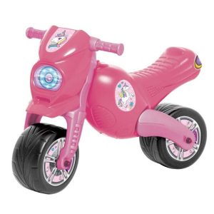 Unikornis 2 kerekű gyerek rózsaszín cross motor , 8 -as méret