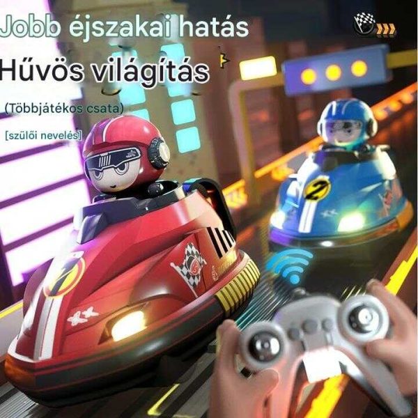 Távirányítós versenykocsi ,piros vagy kék színben - Image 4
