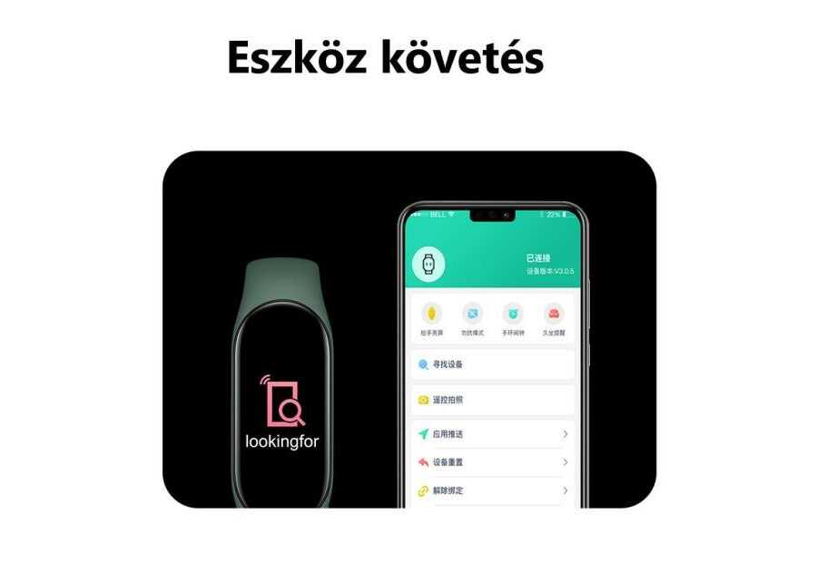 M8 Smart okos karkötő , vízálló ,lépésszámláló , pulzus ,vérnyomásmérő , színes lcd kijelzővel - Image 2