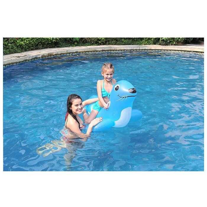 Sun Club felfújható fóka , kapaszkodóval , 108 x 83 x 63 cm - Image 3