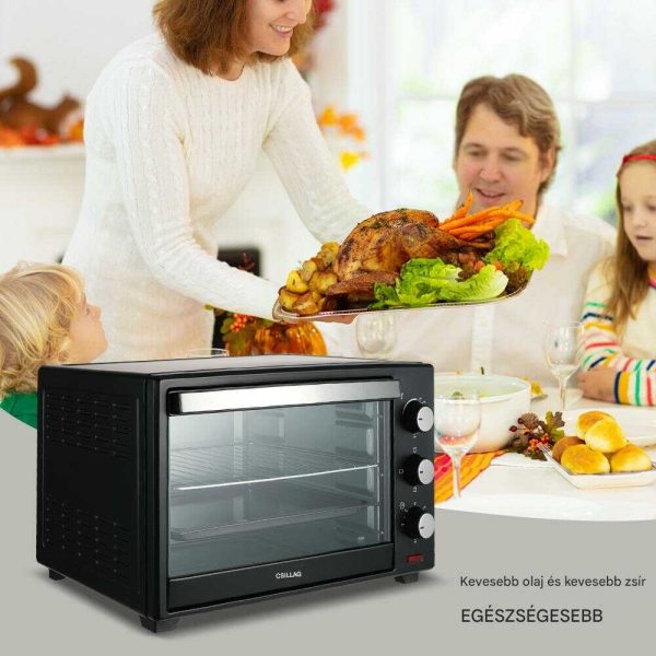 WINNING STAR ST-9620 Elektromos Sütő, 38L, 1600W, Többfunkciós - Image 3
