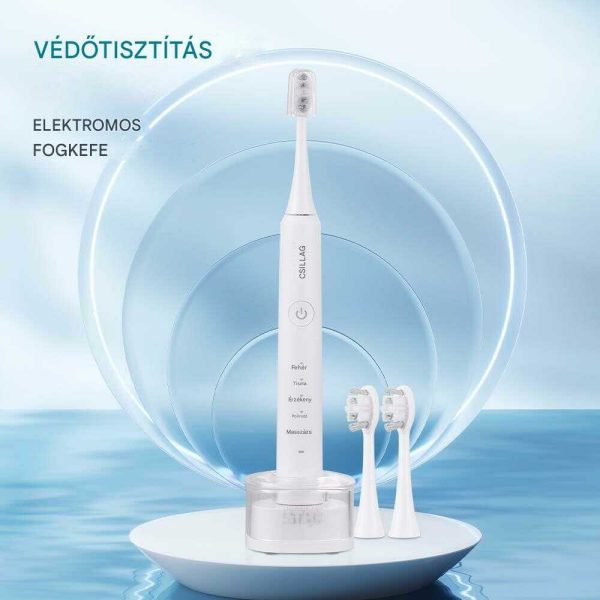 WINNING STAR ST-9810 Elektromos Fogkefe, 5 Tisztítási Mód, Hosszú Akkumulátor Üzemidővel, IPX7 Vízálló - Image 3