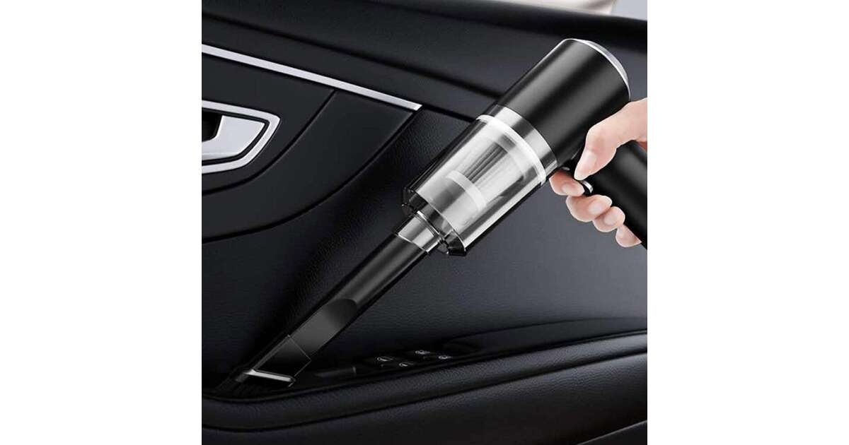 Akkumulátoros mini porszívó/morzsaporszívó , autós és otthoni használatra , AS-228 - Image 2