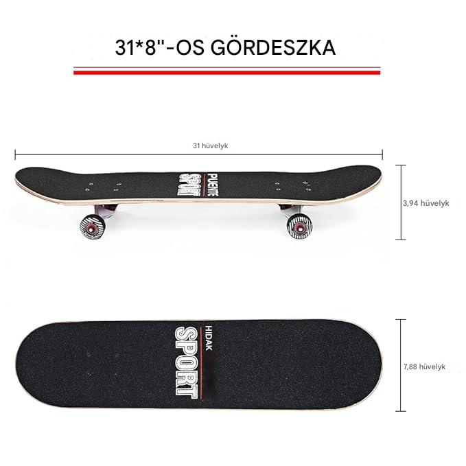 Puente Trick Gördeszka / Freestyle Gördeszka, 80x20 cm - Image 4