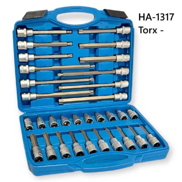 Hitman 3in1 Dugókulcs Készlet 88-részes XZN, Torx, Imbusz 1/2" – Az Összes Kulcs, Ami Kellhet - Image 4
