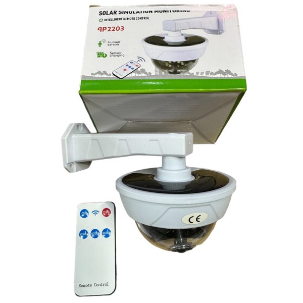 QP-2203 Álkamera és napelemes mozgásérzékelős LED lámpa, távírányítóval! - Image 4