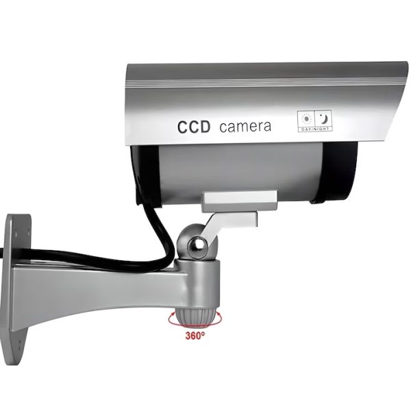 OEM Kültéri vízálló álkamera, villogó piros LED-del - Image 5