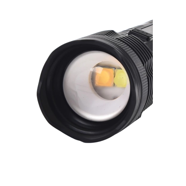 2458-P50 Újratölthető taktikai zseblámpa, GT60 szuperfényes LED 2200lumen - Image 4