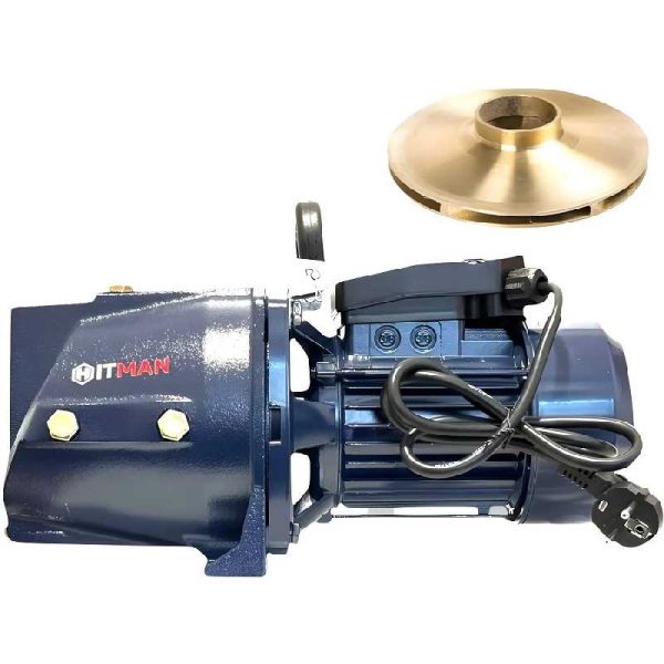 Hitman JSM-6832BZ Kerti JET Szivattyú – Bronz Lapáttal, 2750W, 6.0 bar, IP44 védelemmel - Image 4