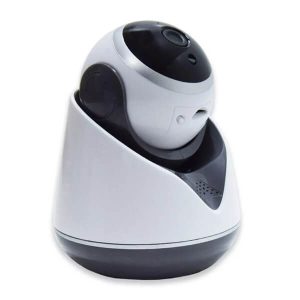 WIFI BiTecBC-803 intelligens térfigyelő kamera IP, 2.0 MP, HD 1080p, Automata forgatás, Mozgásérzékelő, kétirányú kaputelefon, Éjszakai látás, Riasztó, Fehér