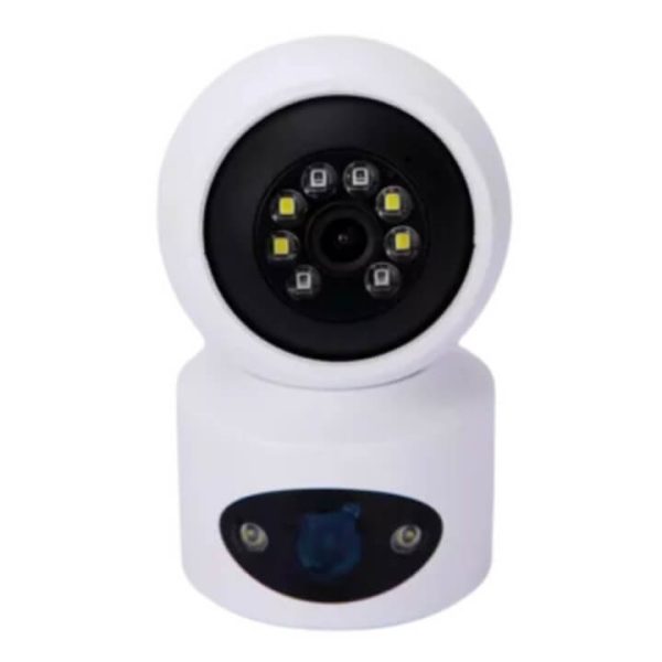 Wifi smart 2 kamerás asztali,Fali Megfigyelőkamera 2 irányú kommunikáció babafigyelő éjjellátó funkcióval - Image 4