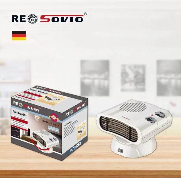 Sovio FH-103A Hősugárzó asztali, szobai Fűtő ventillátor 2000 W - Image 3