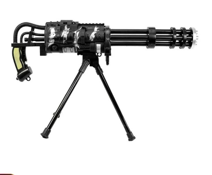 M134 Játék gépfegyver ,kitámasztóval , fény és hanghatásokkal - Image 4