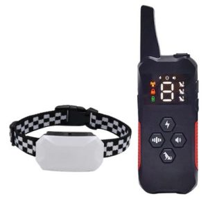 Elektromos távirányítós kutyakiképző nyakörv , sokkoló ,vibráló, rezgéssel , nagytestű kutyáknak
