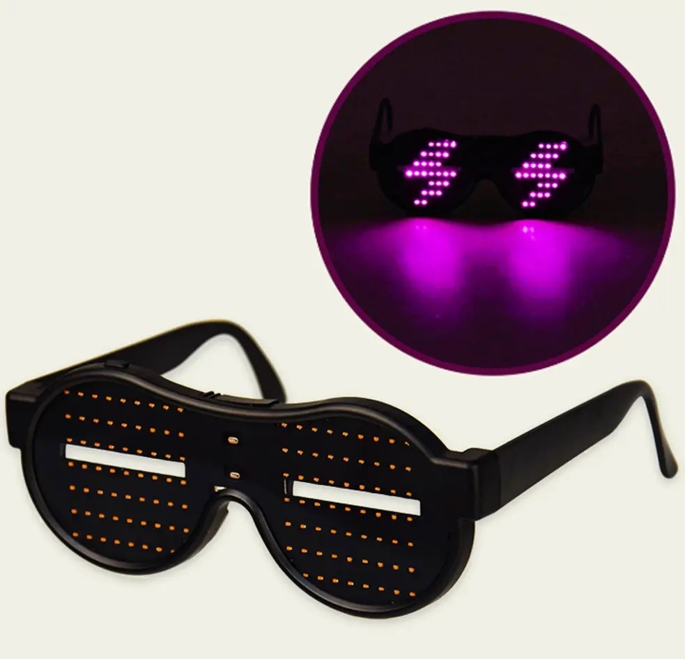 Világító party szemüveg gyerekeknek 16 mód - Image 2