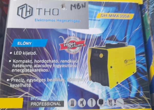 THO intelligensin verteres kompakt hegesztőgép MMA 300A, - Image 2