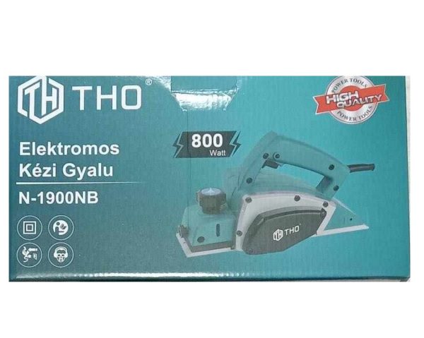 THO elektromos kézi gyalugép 800 w N-1900NB - Image 2